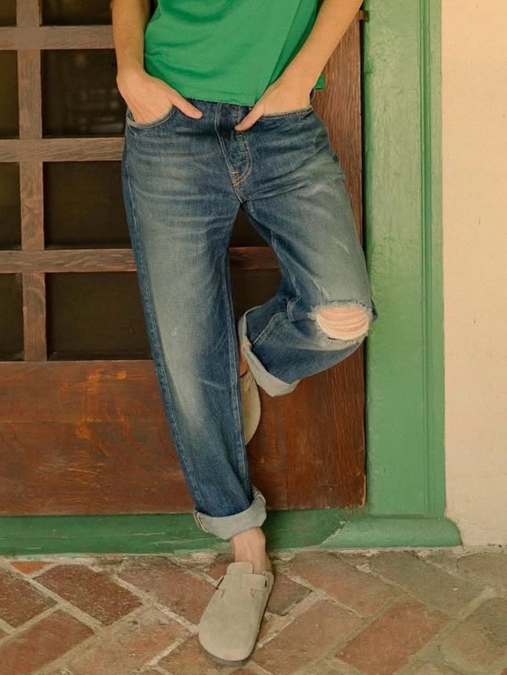 Hey Gang The Loose Crop Earle Vintage. Size 27